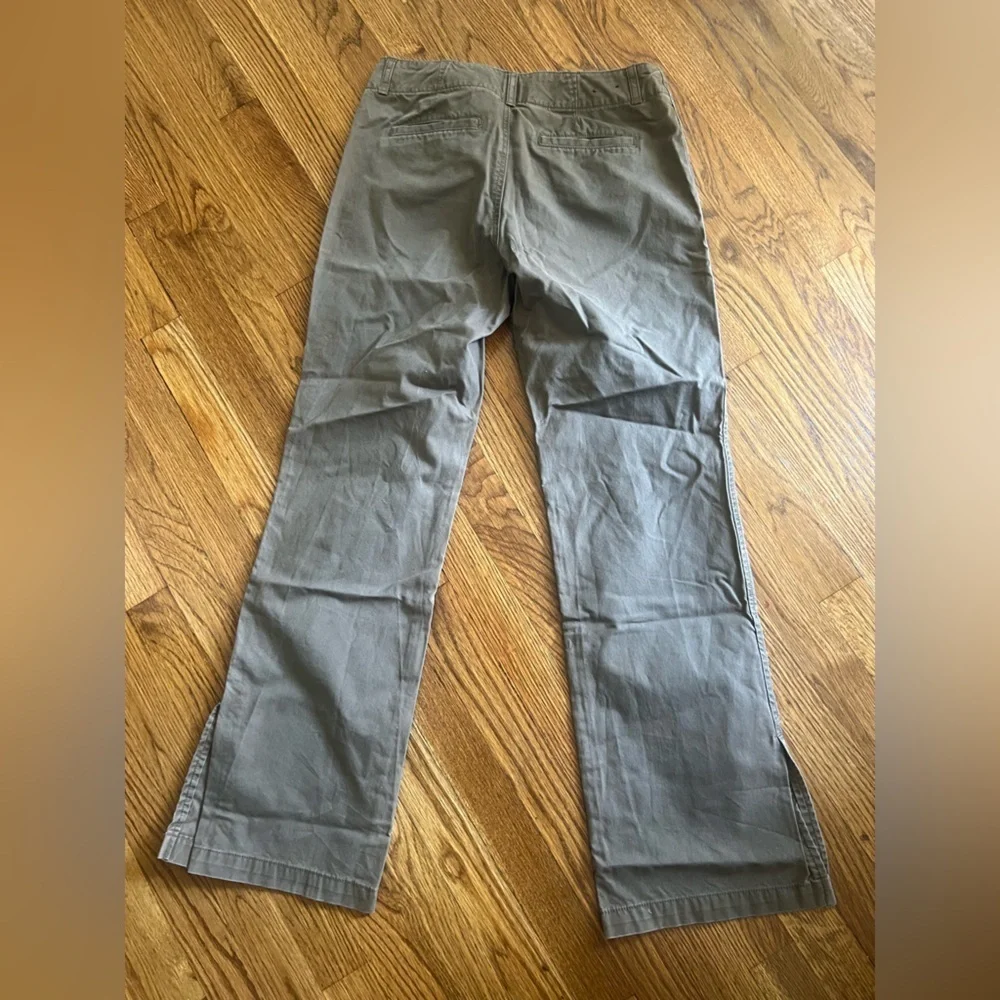 Banana Republic Women's Khaki Wide-Leg Pants - Picture 7 of 9